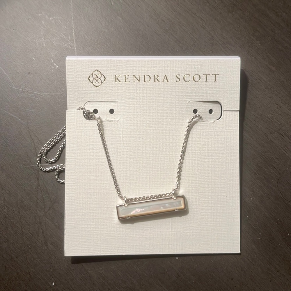 Kendra Scott silver necklace